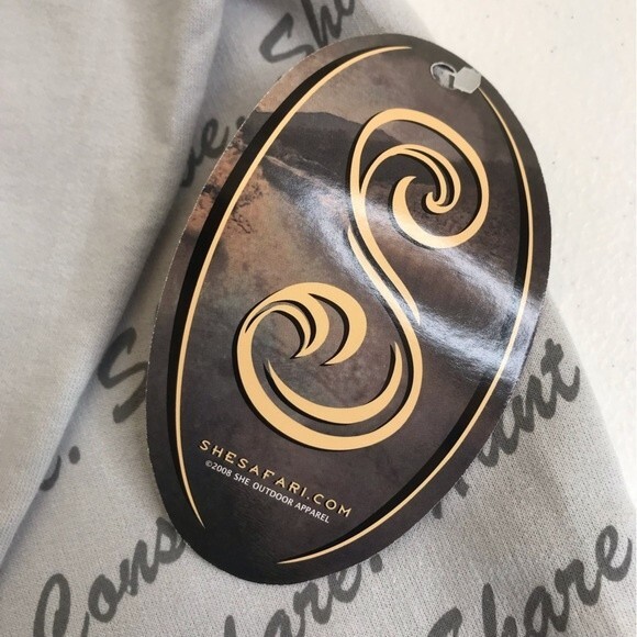 NWT NWTF by She Silver Pullover Conserve Share Hunt Hoodie Women Size Medium - Picture 5 of 12